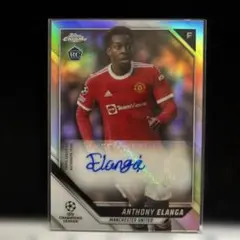 21-22 Topps Chrome エランガ　サインカードRC