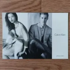 Calvin Klein　Blue Blocking Fair　案内カード