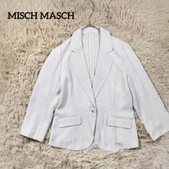 【ミッシュマッシュ】テーラードジャケット　七分袖　オフィスカジュアル　通勤