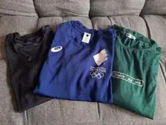 アシックス 他 半袖Tシャツ 3枚セット スポーツ 速乾