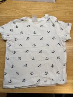 H&M アンカー柄 Tシャツ 12-18M