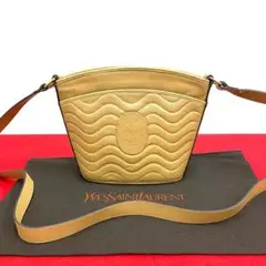極 美品 イヴサンローラン YSL レザー ミニ ショルダーバッグ ポシェット