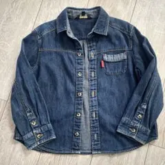 EAST BOY 長袖シャツ 120 ダークデニム