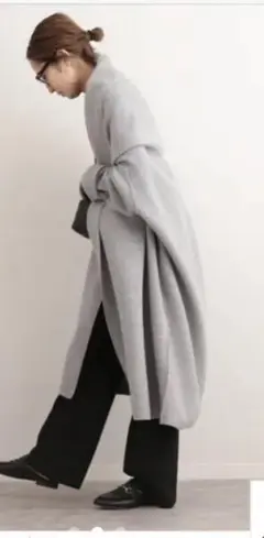 FRAMeWORKフレームワーク圧縮ガウンミドルカーディガン