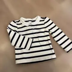 GAP ストライプ ポロ襟 Tシャツ 2歳