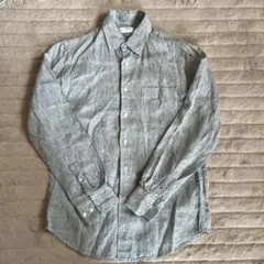 UNIQLO ユニクロ　プレミアムリネンシャツ　長袖