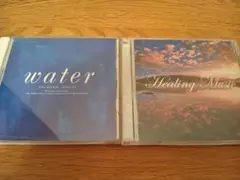 water / Healing Music　ヒーリングCD ２枚セット