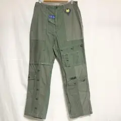 Rebuild by Needles ワッペン 再構築 ボーイスカウト パンツ Rebuild by Needles ワッペン 再構築 ボーイスカウト パンツ