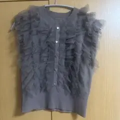 ノエラ ノースリーブ ブラウン