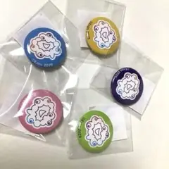 ミャクミャクチャレンジ　缶バッジ　5種セット