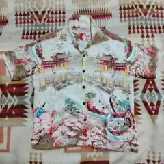 サンサーフMusa-shiya アロハシャツ Mサイズ 平等院鳳凰堂 2025年最新】平等院 アロハの人気アイテム - メルカリ