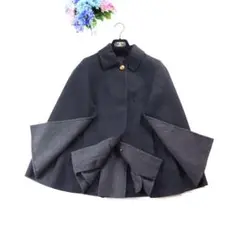 【圧巻の一枚】ルイヴィトン ダブルフェイス カシゴラ マントコート ポンチョ