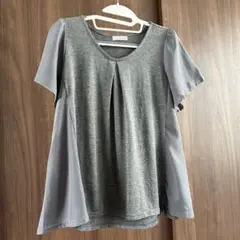 a.V.V Standard グレー フレアスリーブ Tシャツ　美品