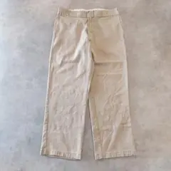 Dickies ディッキーズ 874 W34 ボトム チノ ベージュ 15406
