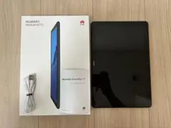 HUAWEI MediaPad T5 ブラック 本体 USBケーブル付