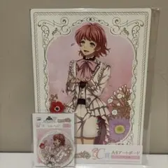 キンプリ くじ Ｃ賞 A4アートボード Ｆ賞 大缶バッジ レオ