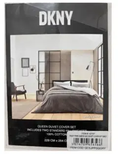 【新品】DKNY DUVET COVER 掛け布団 カバー 3点セット