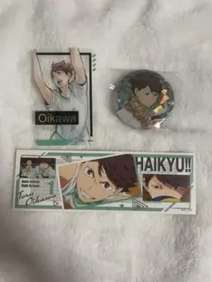 ハイキュー!! 及川徹 缶バッジ セット