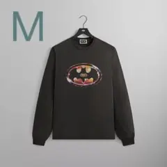 Batman Kith Logo Vintage Long Sleeve Tee
