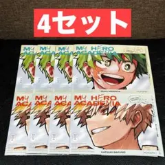 ジャンプGIGA 付録 ヒロアカ 緑谷＆爆豪 ステッカーアルバム 4セット