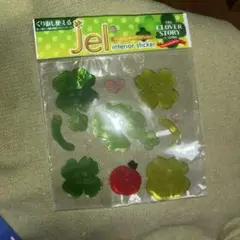 Jel インテリアステッカー クローバー てんとう虫