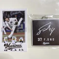 千葉ロッテマリーンズ 小野郁 グッズセット