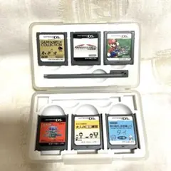 【送料込み】ニンテンドーDS ゲームソフト　６個＆専用ケース付き
