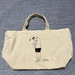 ゆるイラスト入り　キャンバストートバッグ