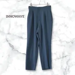 イノウェーブ テーパードパンツ バックゴム 薄手 カジュアル オフィス