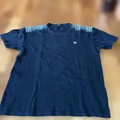 Burberry Black Label 半袖シャツ M 黒サイズ3