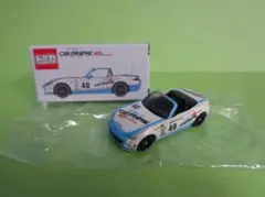 トミカ　カーグラフィック　４０ｔｈ　マツダ　ロードスター
