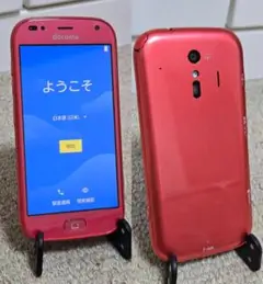 超美品 ドコモ docomo F-42A らくらくスマートフォン ピンク