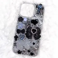 iPhone16proデコケースデコ電量産型地雷サブカルパンク姫ギャル埋めつくし