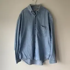 L.L.Bean 80-90s デニムシャツ ライトブルー