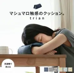 トリアン trian マシュマロ感覚のマルチクッション 仮眠用枕 昼寝枕 未使用