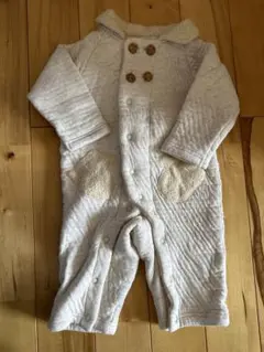 超美品！80cm前開きロンパース