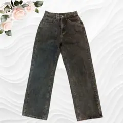 【デイジー】デニム パンツ Ｓ ハイウエスト 小さいサイズ レディース