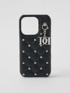 Darich キルティングビジューDDチャームiPhone14proケース