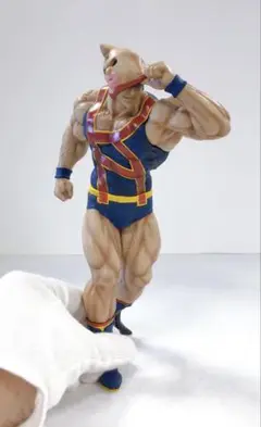 く*o様 CCP キン肉マン フェイスフラッシュ Ver. 原作 ブルーメタリッ CMC キン肉マン フェイスフラッシュVer. 特別カラー ブルー