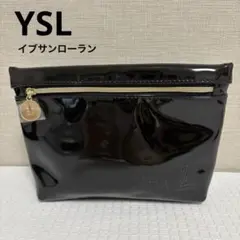 【極美品】YSL イブサンローラン ブラック ポーチ