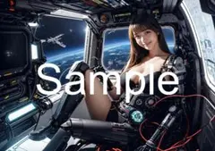 A4サイズアートポスター 1点もの 美女ポスター最高品質 D-E-７２