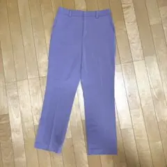 【UNIQLO】ユニクロ スマートアンクルパンツ スラックス 紫　M
