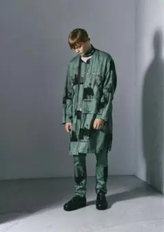 【希少】ALMOSTBLACK ミリタリージャケット