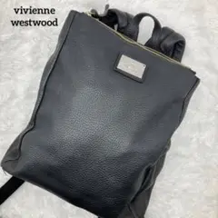 美品✨ ヴィヴィアンウエストウッド オーブ ブラック リュック オールレザー