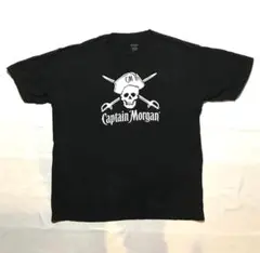 キャプテンモルガン TシャツXL CAPTAIN MORGAN スカル ラム酒