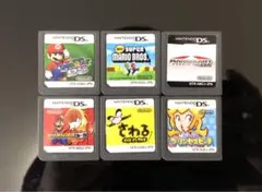 マリオシリーズ6本セット 【動作確認済】 DS