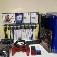 PlayStation2 ps2本体+ソフト32本 まとめ売り