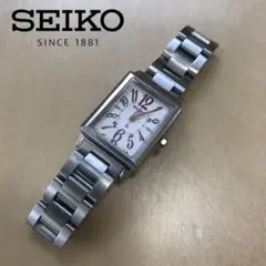 SEIKO ルキア LK スクエア 腕時計 レディース シルバー セイコー