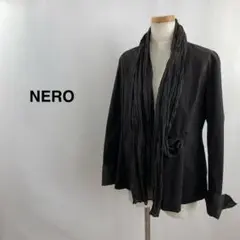 NERO ネロ ナイロンカジュアルジャケット ブラック レディース