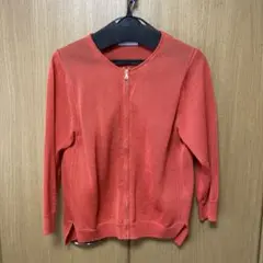 humamn woman コットンカーディガン Ｌ